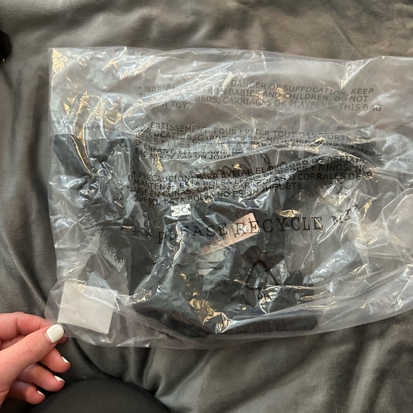 For Love & Lemons x Victoria’s Secret Black Faye Lace Thong Panty - Picture 4 of 5